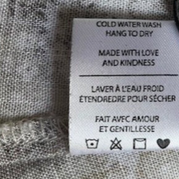 BLUE SKY CLOTHING Linen and Bamboo Coordinating Tank and Cardigan Size S & M - Picture 10 of 10